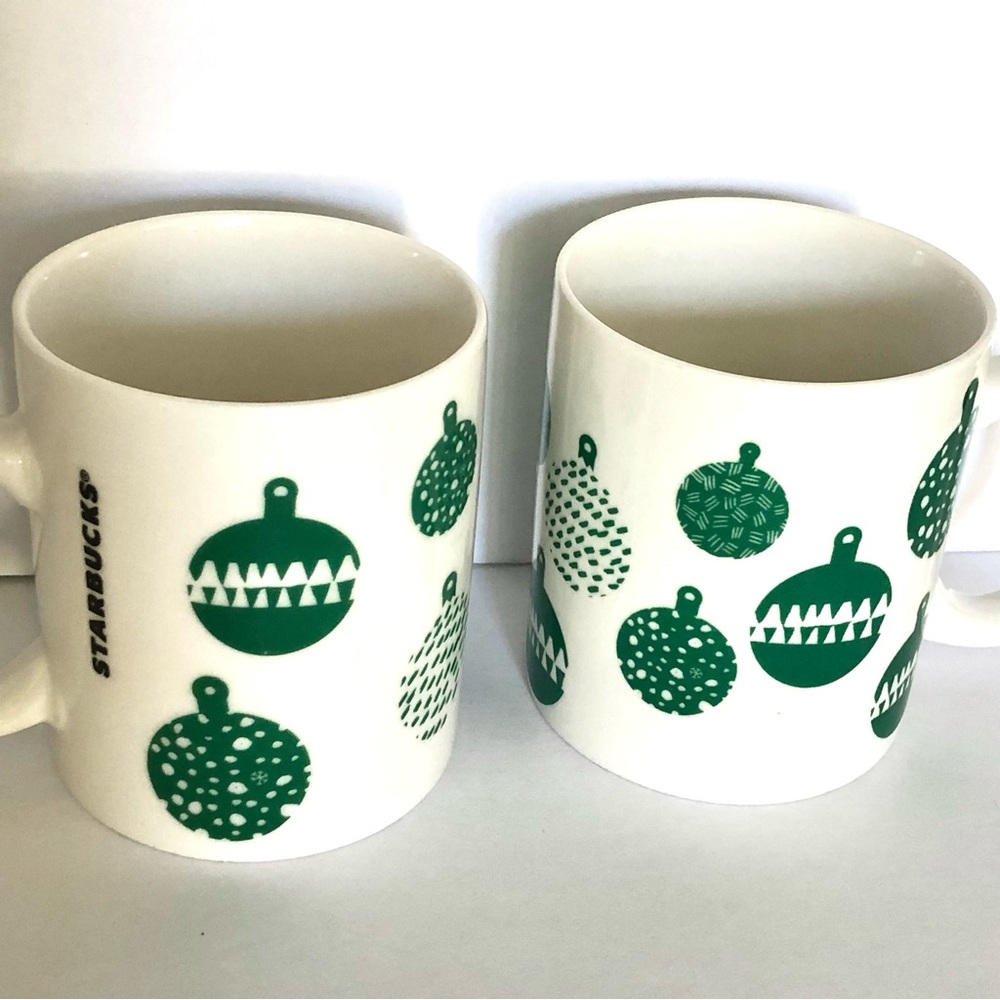 Starbucks Christmas Coffee Mugs (two)